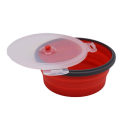 Folding Silicone Bowl Thickened Heat Resistant Baby Bowl